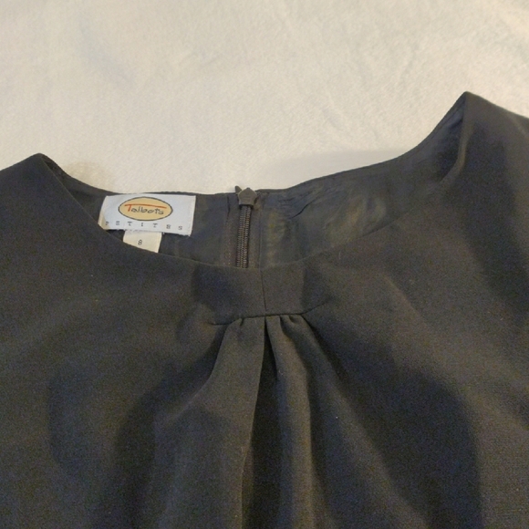 Talbots. Classic Black Dress - Picture 5 of 11